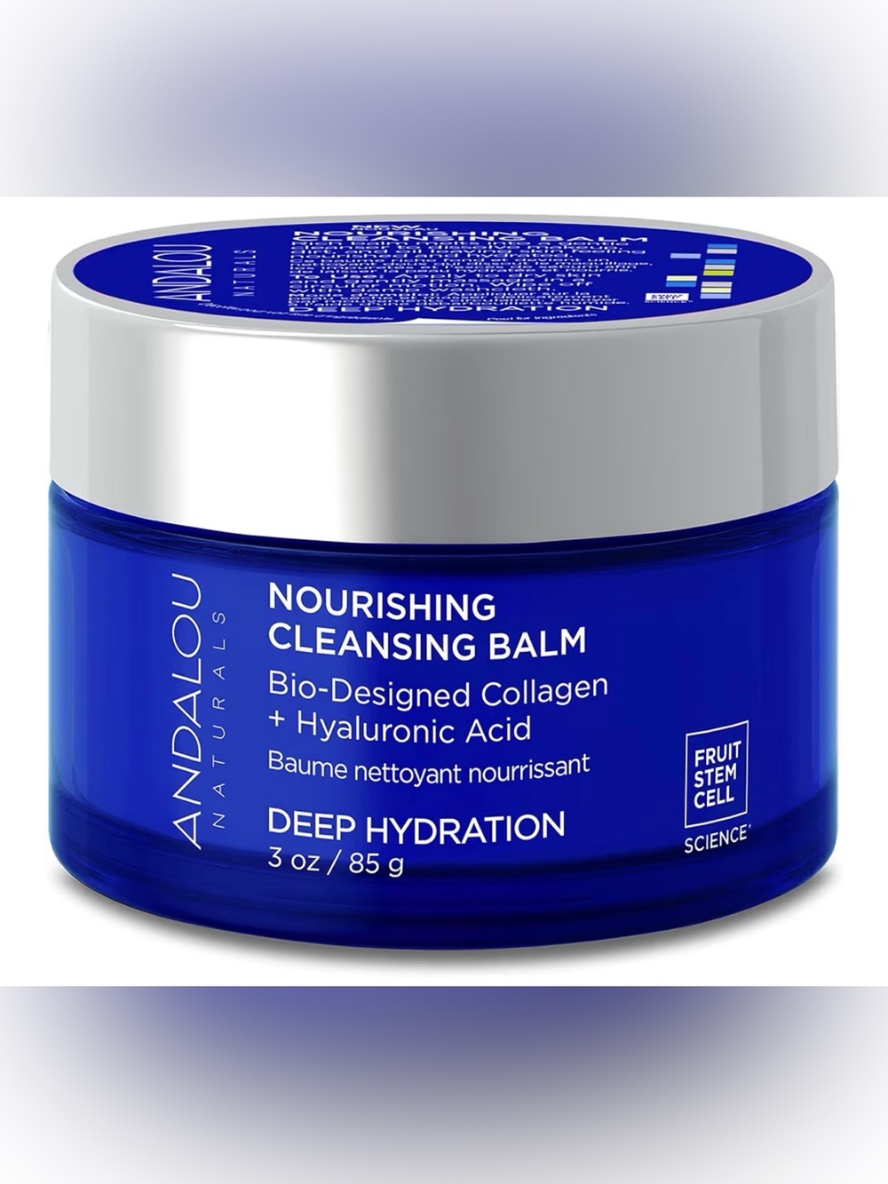 Andalou Naturals Deep Hydration Nourishing Cleansing Balm - 3 oz